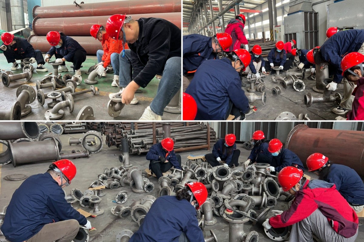 全員齊上陣，共筑“襯膠”魂——后勤各部門(mén)馳援一線保交付