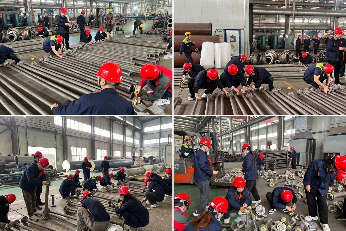 全員齊上陣，共筑“襯膠”魂——后勤各部門(mén)馳援一線保交付